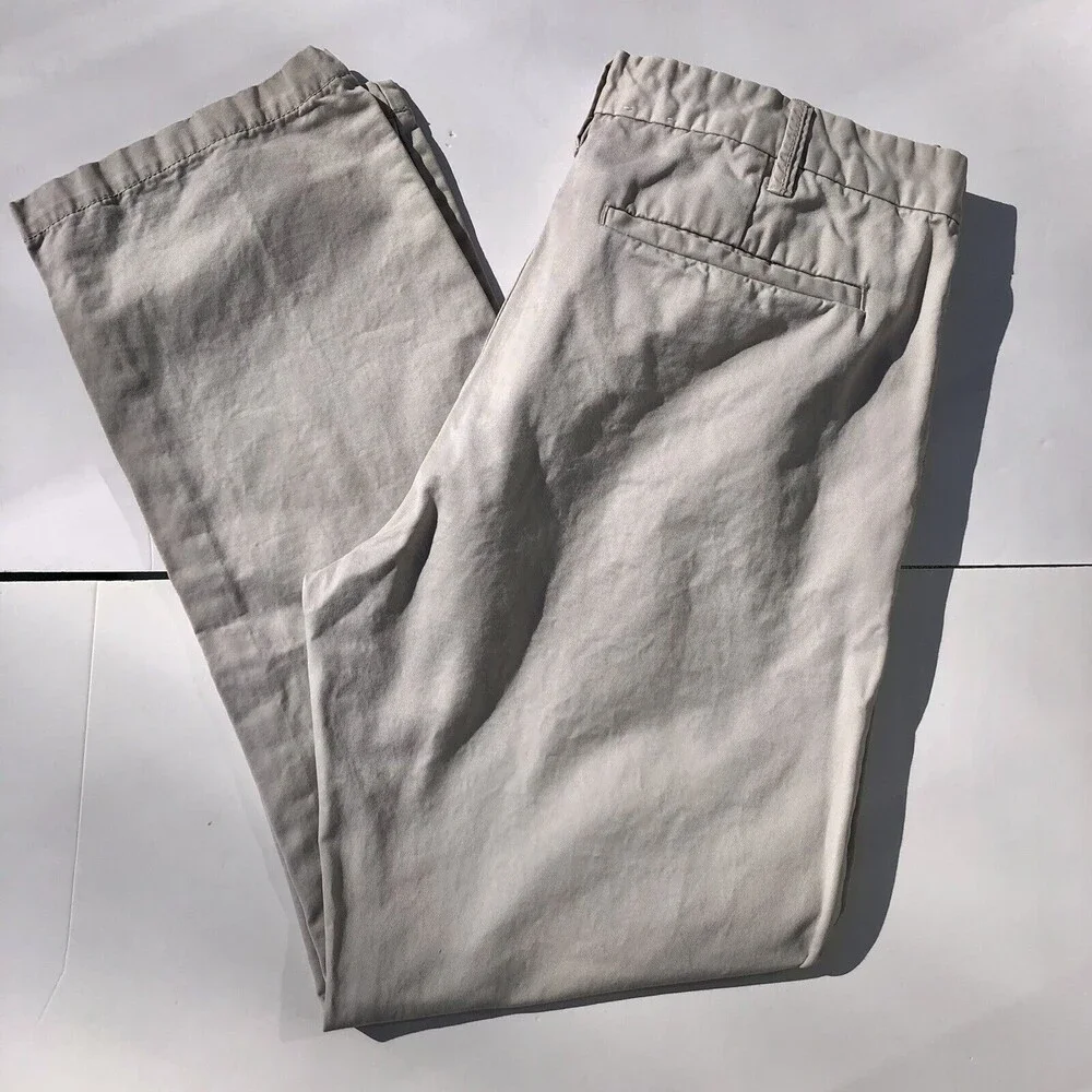 Calvin Klein Jeans Men's 36x30 Light Gray 100% Cotton Excellent Condition